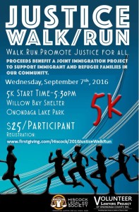 Justice Walk Run Flyer 2016